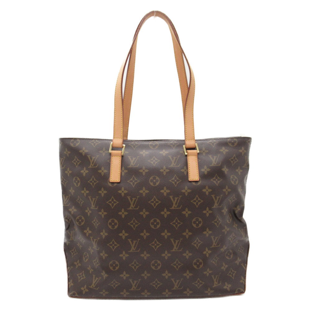 Louis Vuitton Brown Bag Hippo Canvas Tote Mezzo